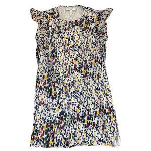 Derek Lam IO Crosby‎ Dress, Multicolored, Ruffled, Line Buttons, Women 2